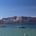 boats and buoys on lake tahoe