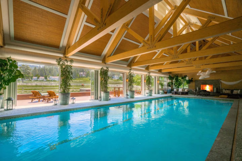 pool area Shakespeare Ranch